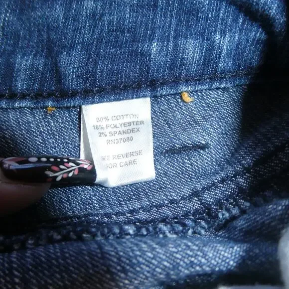 Cato Women's 22W Jeans Back Pocket Pattern - Picture 6 of 9